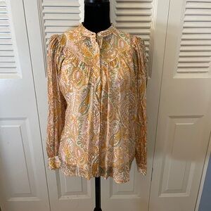 Paisley Print Women's Top